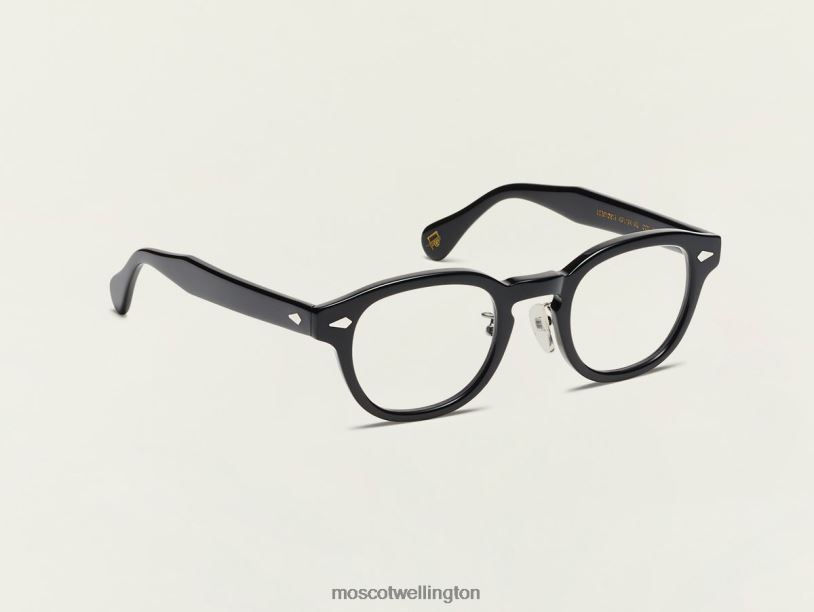 LEMTOSH W/ METAL NOSE PADSMoscot Black Glasses B600J682