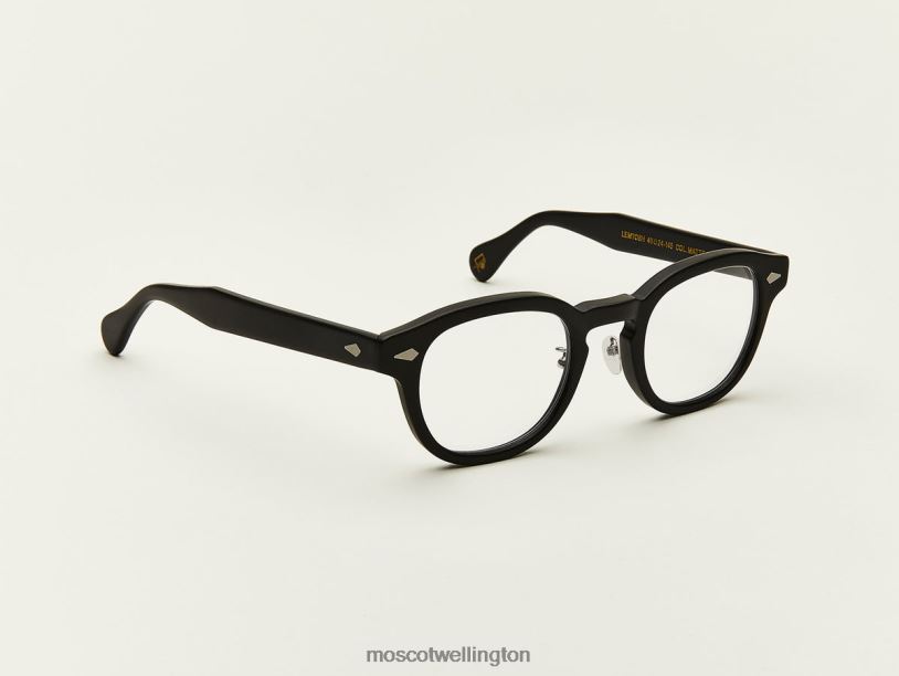 LEMTOSH W/ METAL NOSE PADSMoscot Matte Black Glasses B600J685