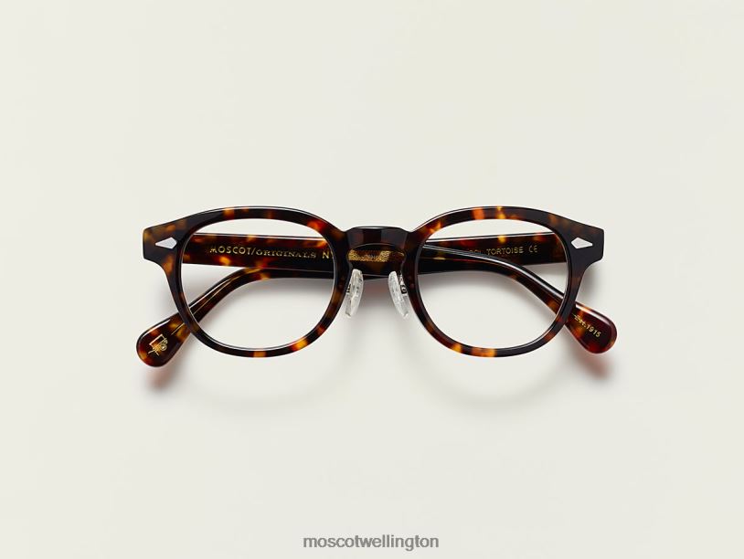 LEMTOSH W/ METAL NOSE PADSMoscot Tortoise Glasses B600J681