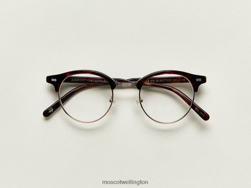AIDIMMoscot Burnt Tortoise/Gold Eyeglasses B600J237