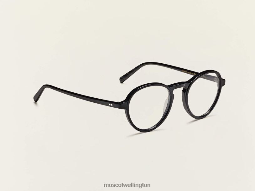 BLUMAMoscot Black Eyeglasses B600J257