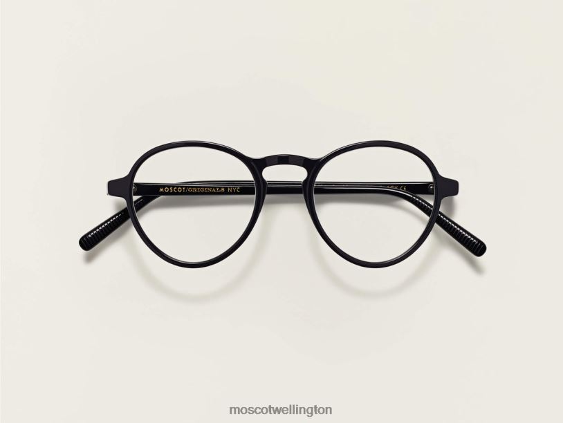 BLUMAMoscot Black Eyeglasses B600J257