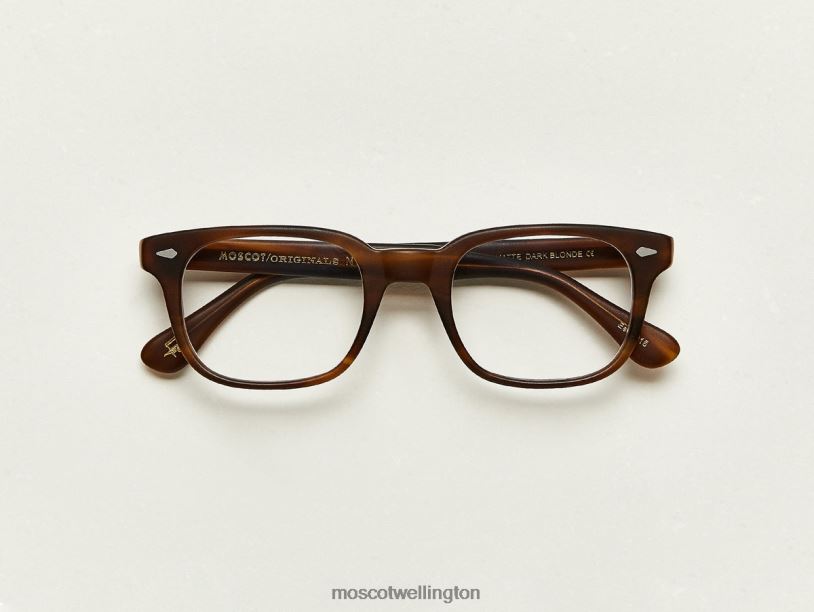 BOYCHIKMoscot Matte Dark Blonde Eyeglasses B600J191