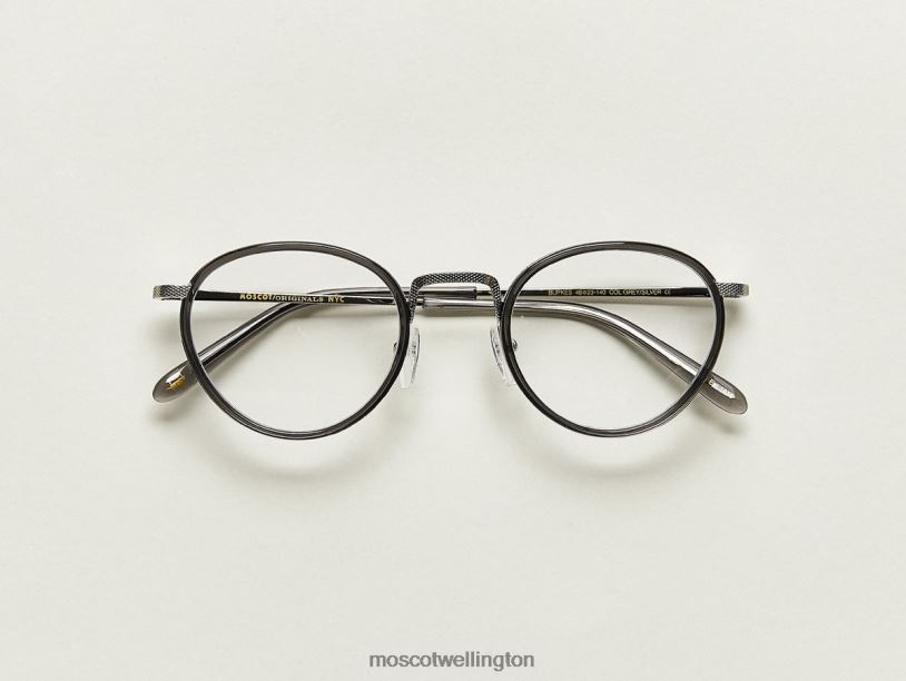 BUPKESMoscot Grey/Silver Eyeglasses B600J207