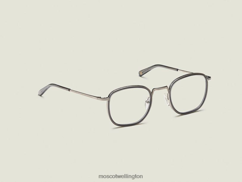 DRIMMELMoscot Grey/Silver Eyeglasses B600J245