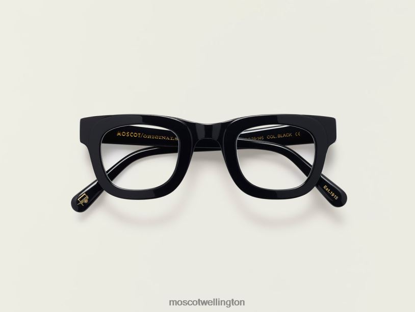 FRITZMoscot Black Eyeglasses B600J94