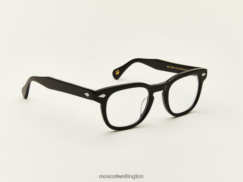 GELTMoscot Black Eyeglasses B600J101