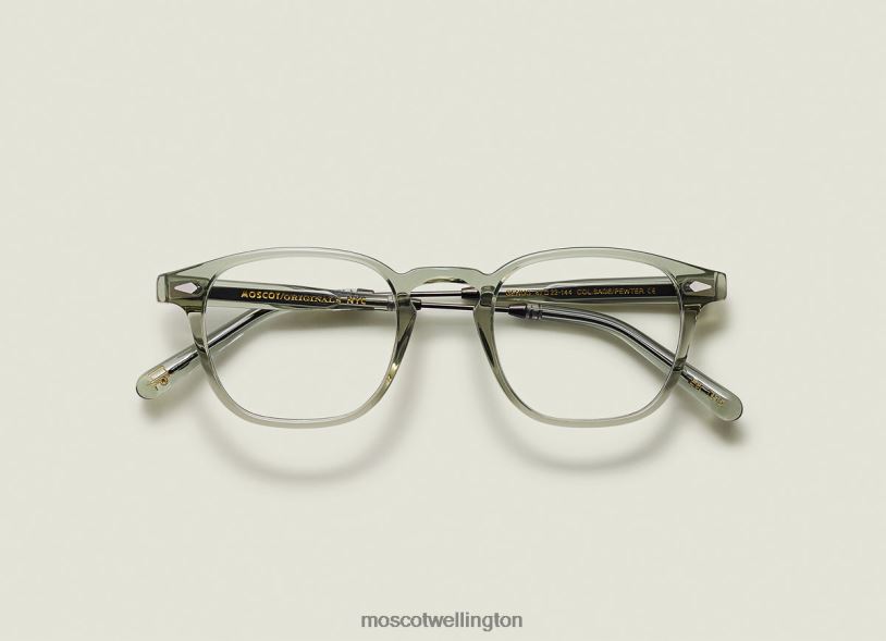 GENUGMoscot Sage/Pewter Eyeglasses B600J168