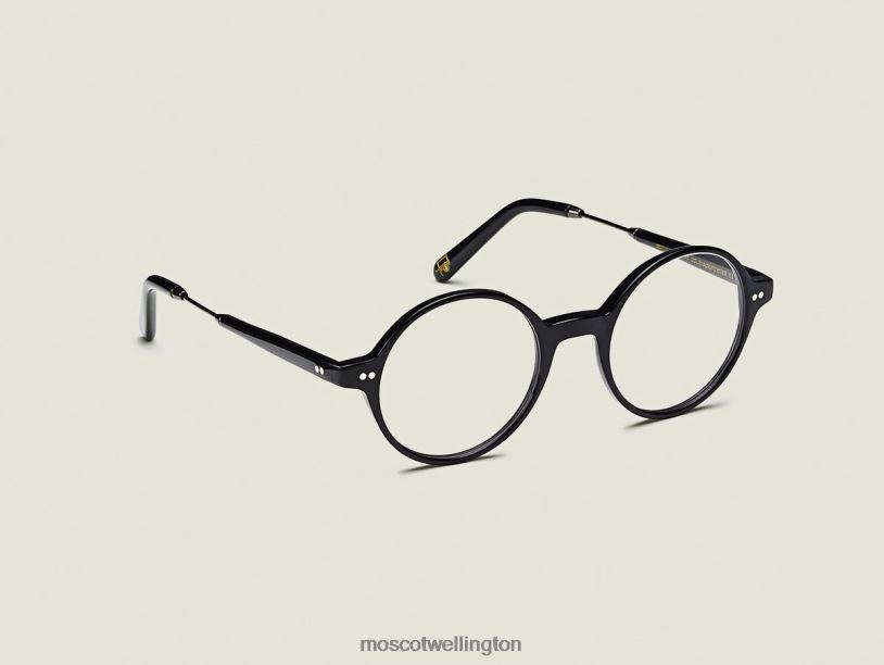 GITTELMoscot Black/Pewter Eyeglasses B600J165