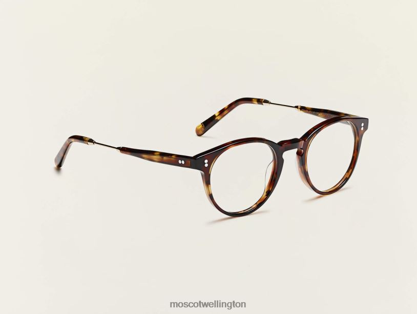GOLDAMoscot Spot Tortoise/Gold Eyeglasses B600J256
