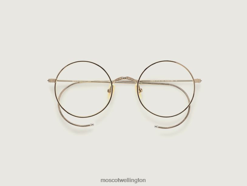 HAMISHMoscot Antique Gold Eyeglasses B600J157