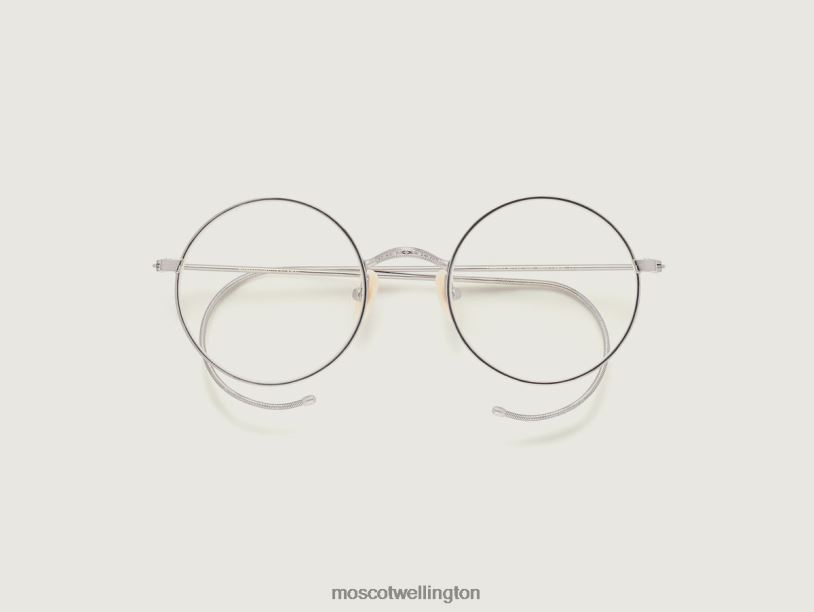 HAMISHMoscot Matte Pewter Eyeglasses B600J158