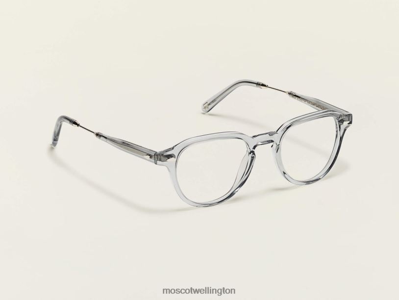 KASHMoscot Light Grey/Silver Eyeglasses B600J85