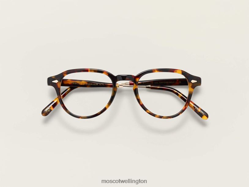 KASHMoscot Tortoise/Gold Eyeglasses B600J82