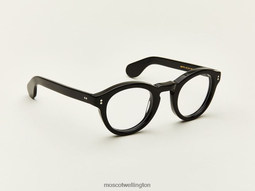 KEPPEMoscot Black Eyeglasses B600J160