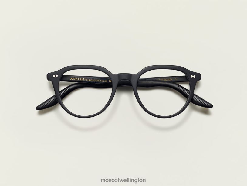 KITZELMoscot Matte Black Eyeglasses B600J265