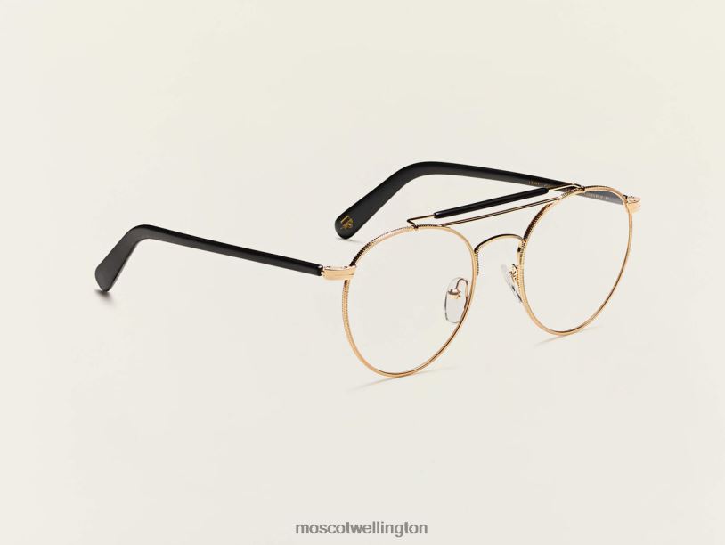 LAZERMoscot Gold/Matte Black Eyeglasses B600J275
