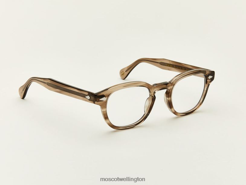 LEMTOSHMoscot Brown Ash Eyeglasses B600J18