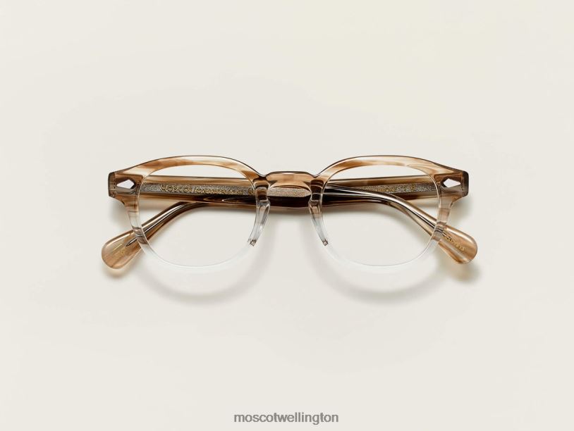 LEMTOSHMoscot Brown Smoke Eyeglasses B600J8