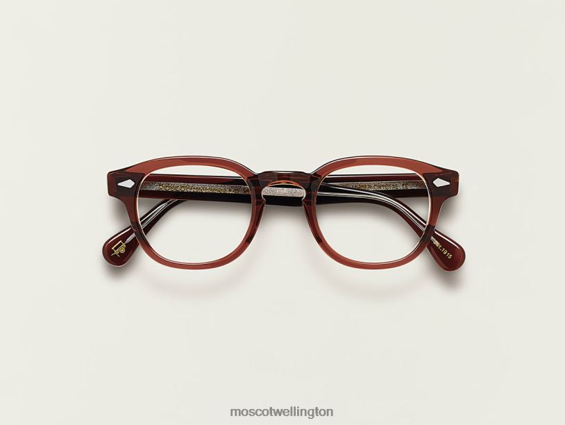 LEMTOSHMoscot Umber-Crystal Eyeglasses B600J21