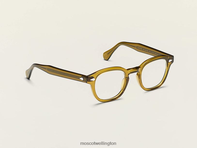 LEMTOSH LIMITED EDITIONMoscot Olive Brown Eyeglasses B600J1
