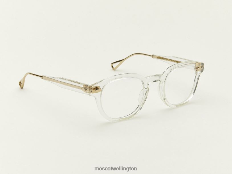 LEMTOSH-TT SEMoscot Crystal/Gold Eyeglasses B600J134