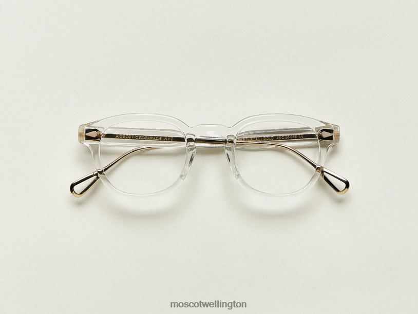LEMTOSH-TT SEMoscot Crystal/Gold Eyeglasses B600J134