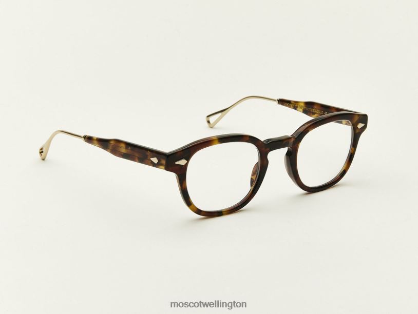 LEMTOSH-TT SEMoscot Spot Tortoise/Gold Eyeglasses B600J135