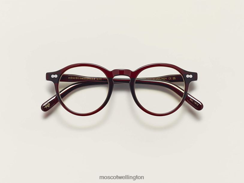 MILTZENMoscot Burgundy Eyeglasses B600J31