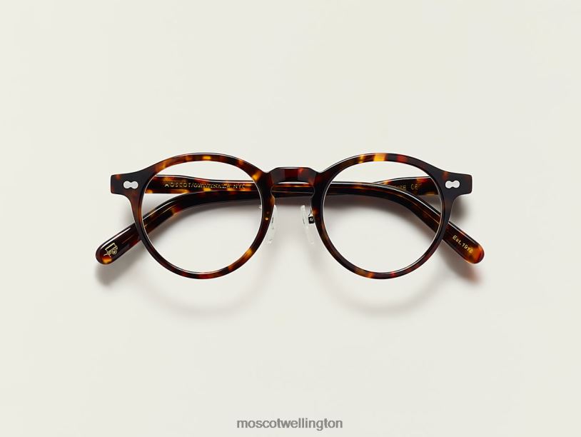 MILTZEN W/ METAL NOSE PADSMoscot Tortoise Eyeglasses B600J199
