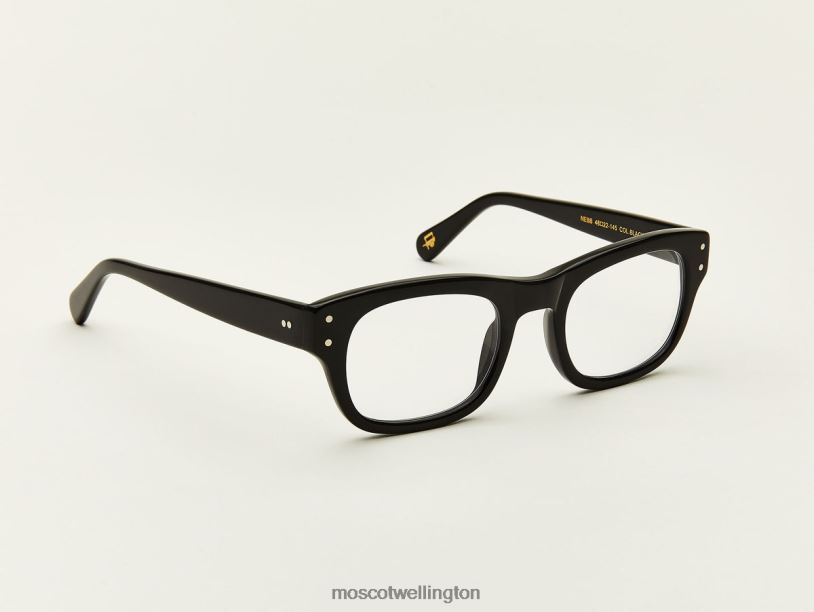 NEBBMoscot Black Eyeglasses B600J55