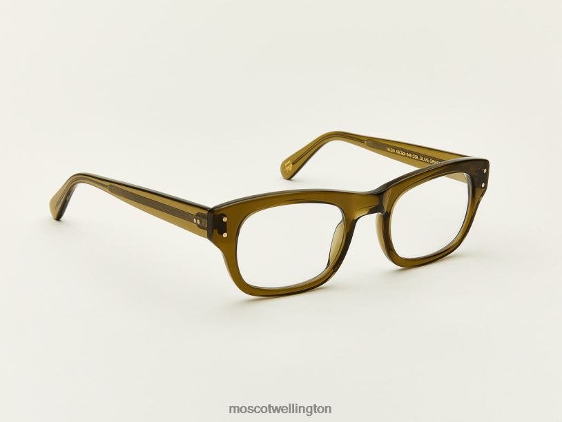 NEBBMoscot Olive Green Eyeglasses B600J51