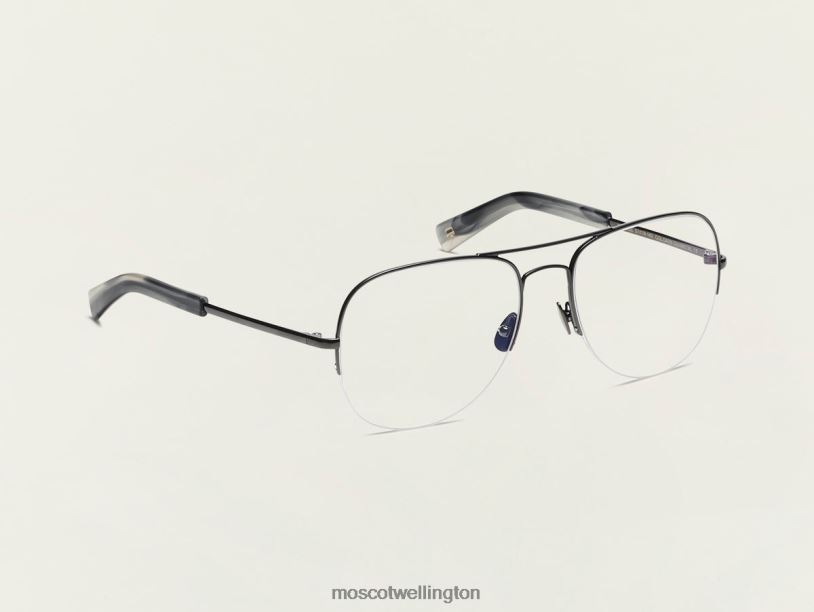 NOODGEMoscot Dark Gunmetal Eyeglasses B600J308