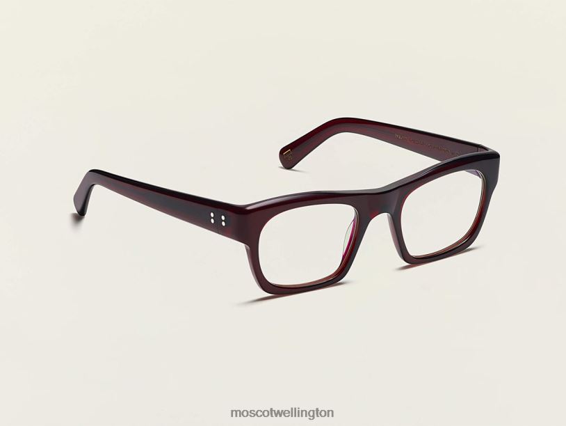 NUDNIKMoscot Burgundy Eyeglasses B600J145