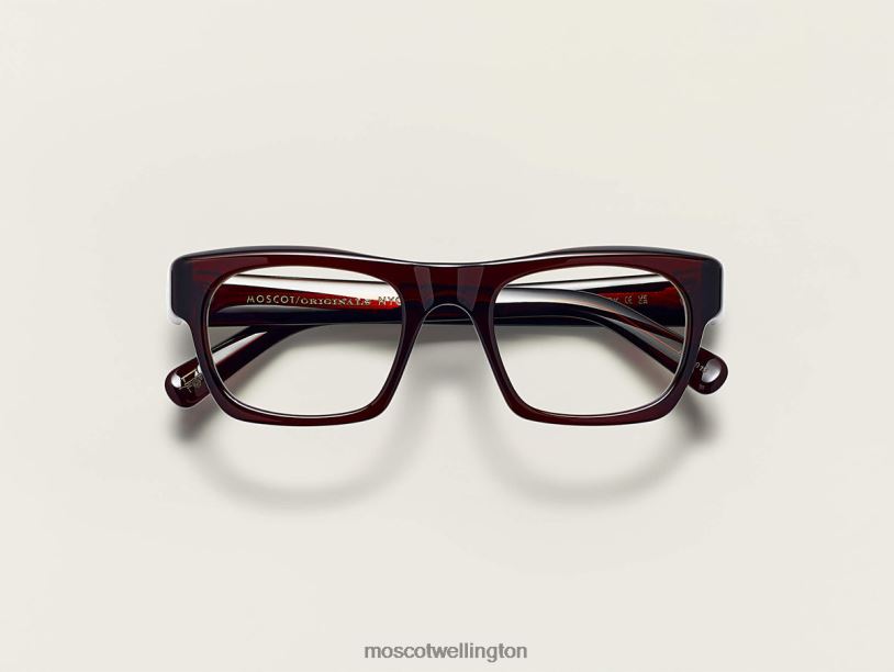 NUDNIKMoscot Burgundy Eyeglasses B600J145