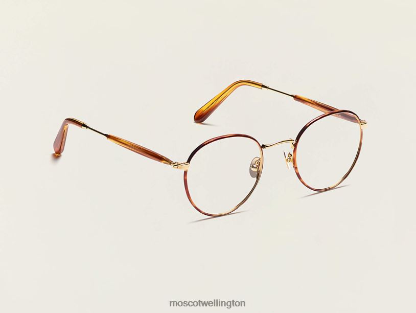 PITSELMoscot Blonde/Gold Eyeglasses B600J309