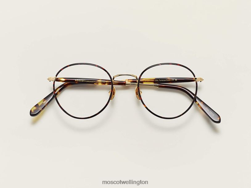 PITSELMoscot Tortoise/Gold Eyeglasses B600J310