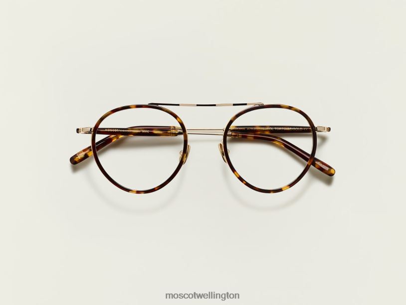 PUPIKMoscot Tortoise/Gold Eyeglasses B600J246