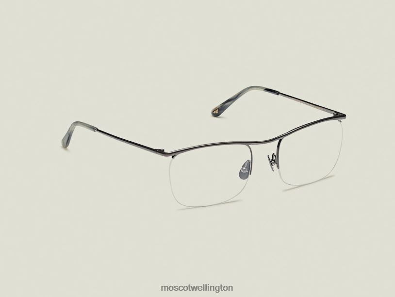 SIMCHAMoscot Dark Gunmetal Eyeglasses B600J292