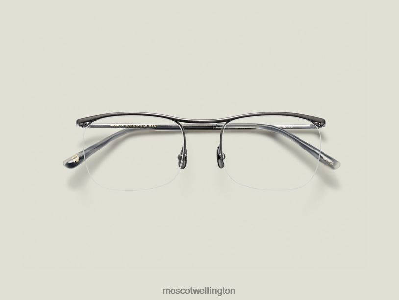 SIMCHAMoscot Dark Gunmetal Eyeglasses B600J292