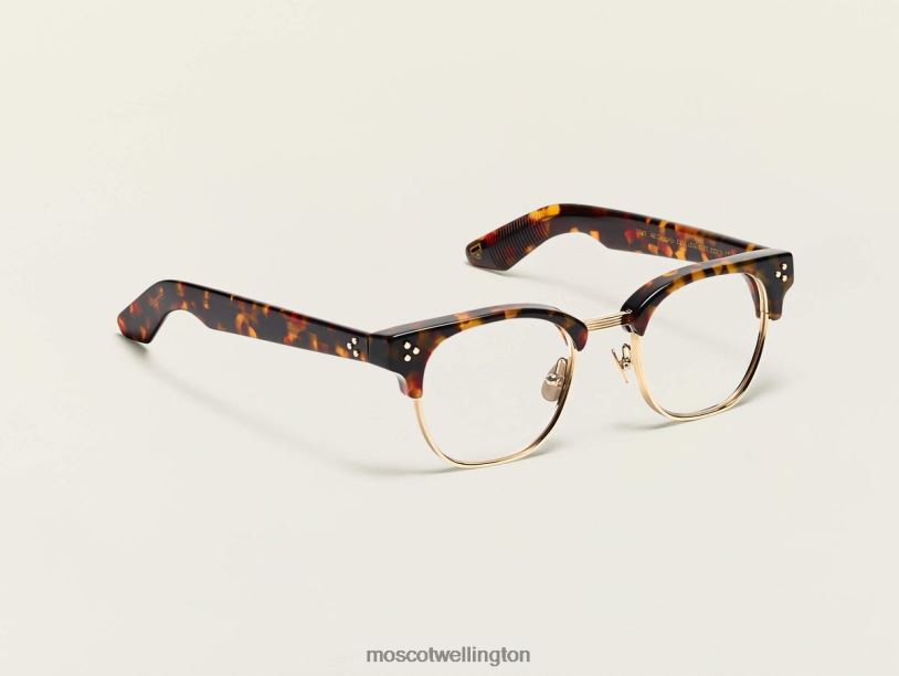 TINIFMoscot Tortoise/Gold Eyeglasses B600J46
