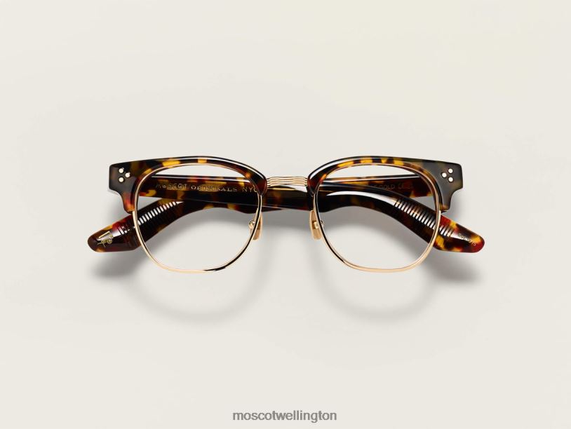 TINIFMoscot Tortoise/Gold Eyeglasses B600J46