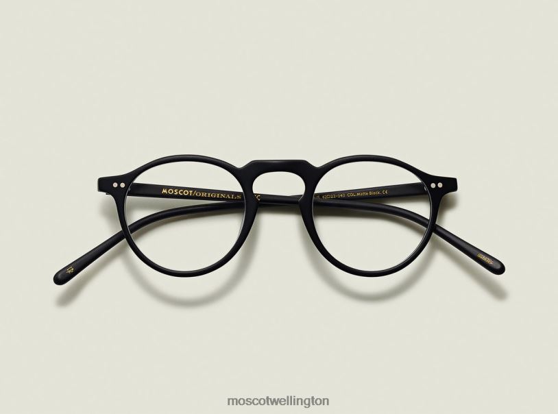 TUCHUSMoscot Matte Black Eyeglasses B600J163