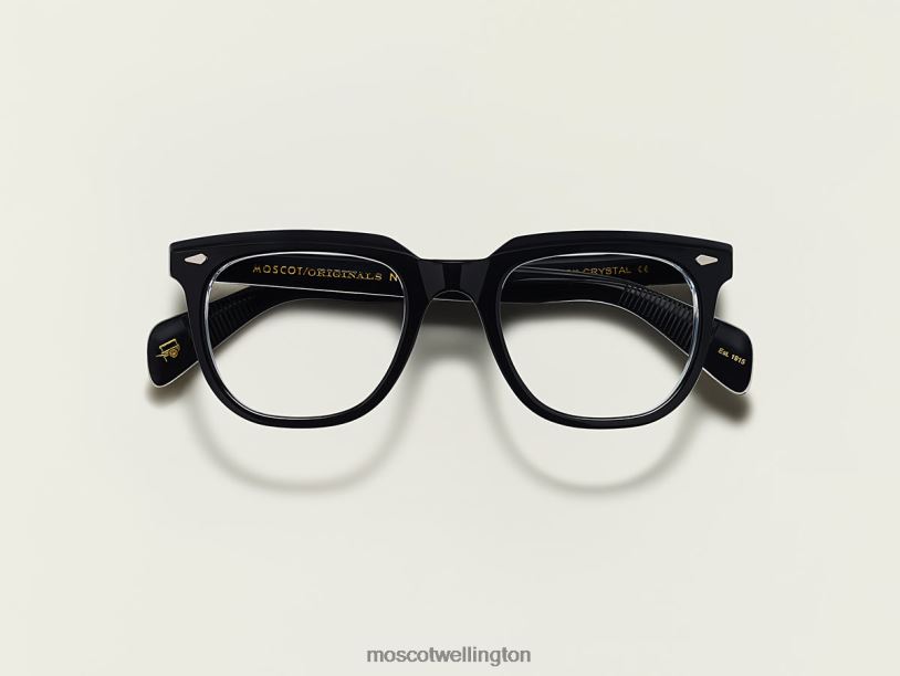 YONTIFMoscot Black/Crystal Eyeglasses B600J137