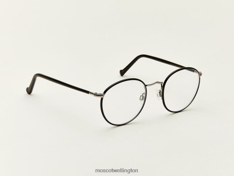 ZEVMoscot Black/Gunmetal Eyeglasses B600J114