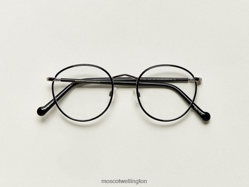ZEVMoscot Black/Gunmetal Eyeglasses B600J114