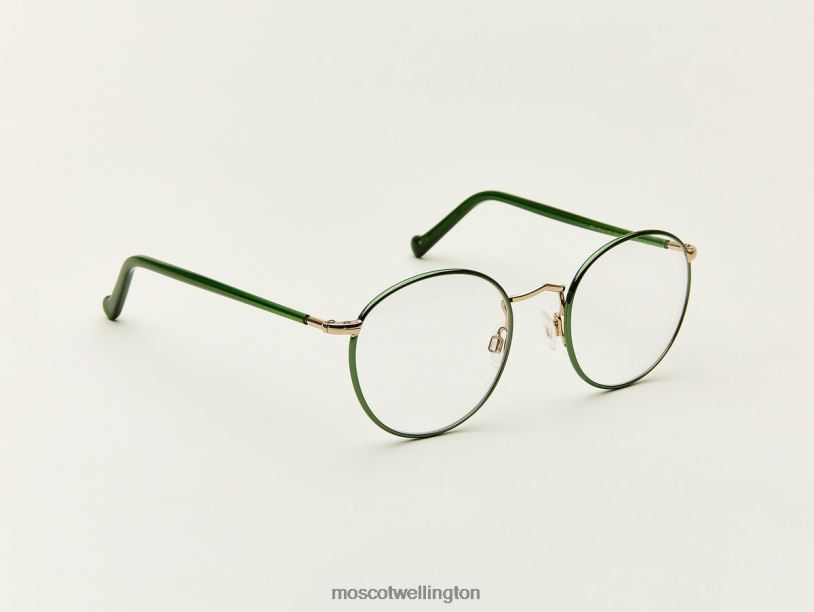 ZEVMoscot Emerald/Gold Eyeglasses B600J112