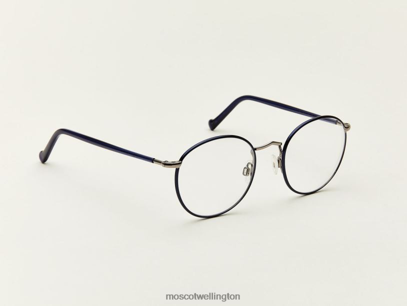 ZEVMoscot Sapphire/Pewter Eyeglasses B600J117