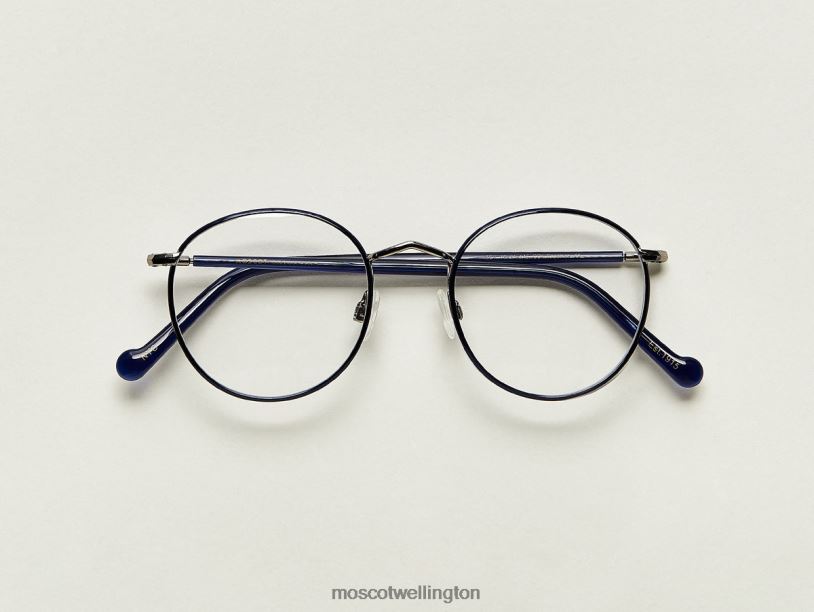 ZEVMoscot Sapphire/Pewter Eyeglasses B600J117