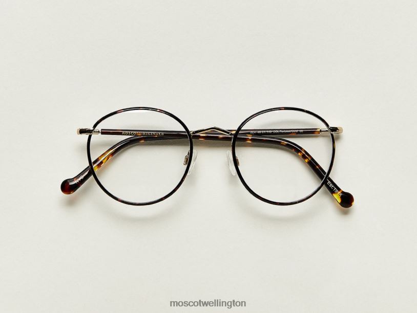 ZEVMoscot Tortoise/Gold Eyeglasses B600J111